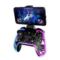 GAMEPAD BALAM RUSH KONTROL GLOW G595 / INALAMBRICO RECARGABLE / BT 5.0 / RGB / VIBRACION DUAL / SOPORTE P CELULAR / ANDROID - IOS - PC WIN - N SWITCH - PS 3-4 / BOTONES PROGRAMABLES / BR-936910 GAMEPAD BALAM RUSH KONTROL GLOW G595 / INALAMBRICO RECARGABLE / BT 5.0 / RGB / VIBRACION DUAL / SOPORTE P CELULAR / ANDROID - IOS - PC WIN - N SWITCH - PS 3-4 / BOTONES PROGRAMABLES / BR-936910